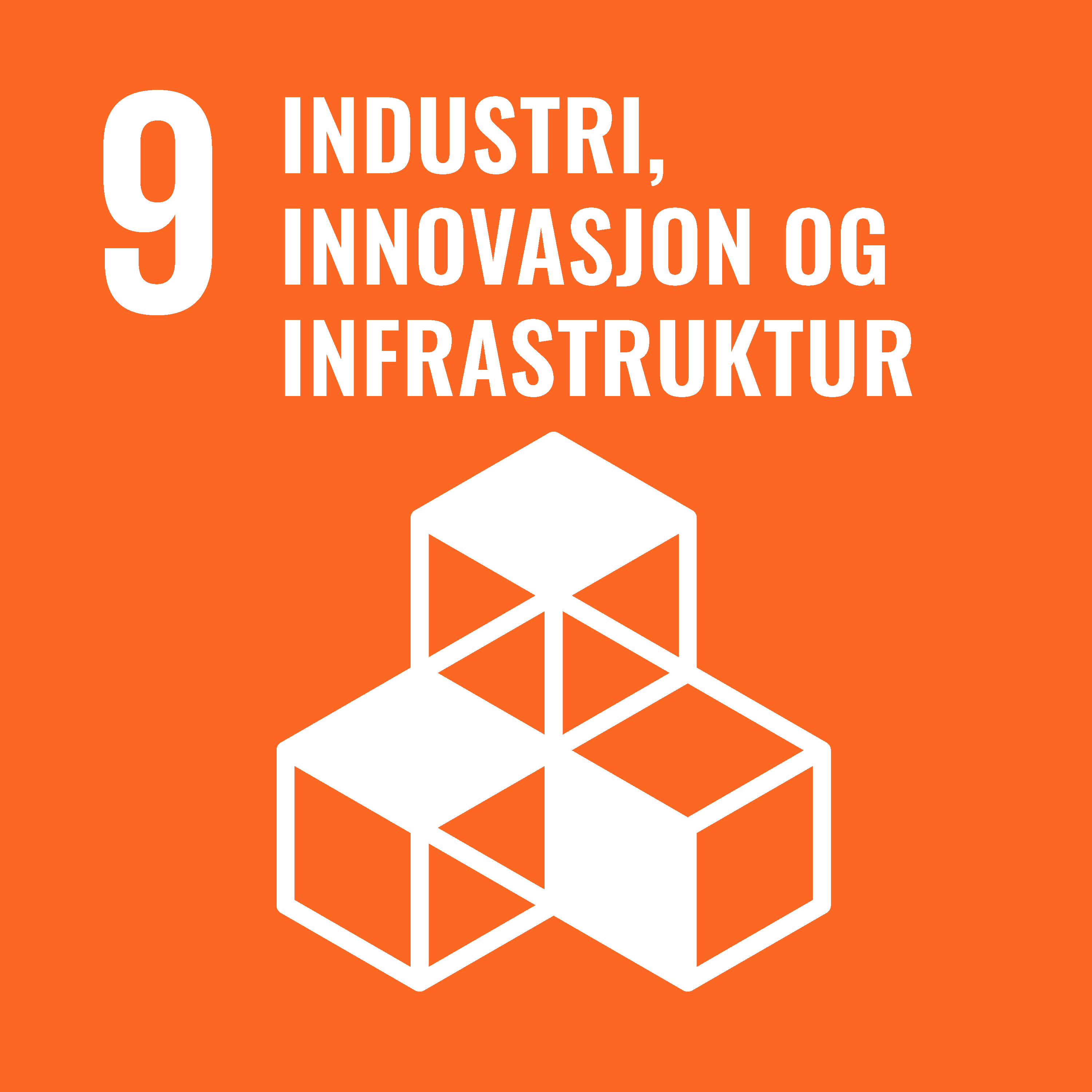 Mål 9 Industri innovasjon og infrastruktur