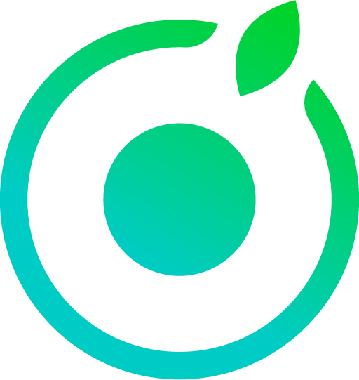 Aker ch logo symbol gradient